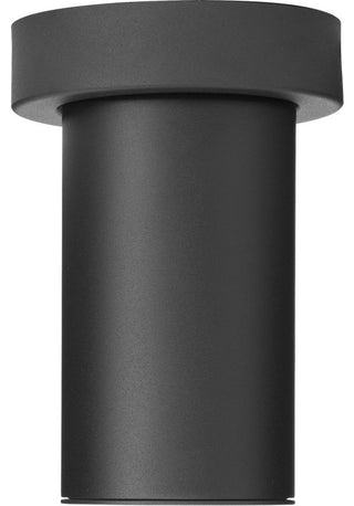 3" Black Surface Mount Modern Adjustable LED Cylinder
