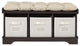 Essential 42" Modern Farmhouse Entryway Storage Bench - Espresso