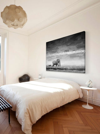 "Elephant" Fine Art Canvas Print, 60"x40"