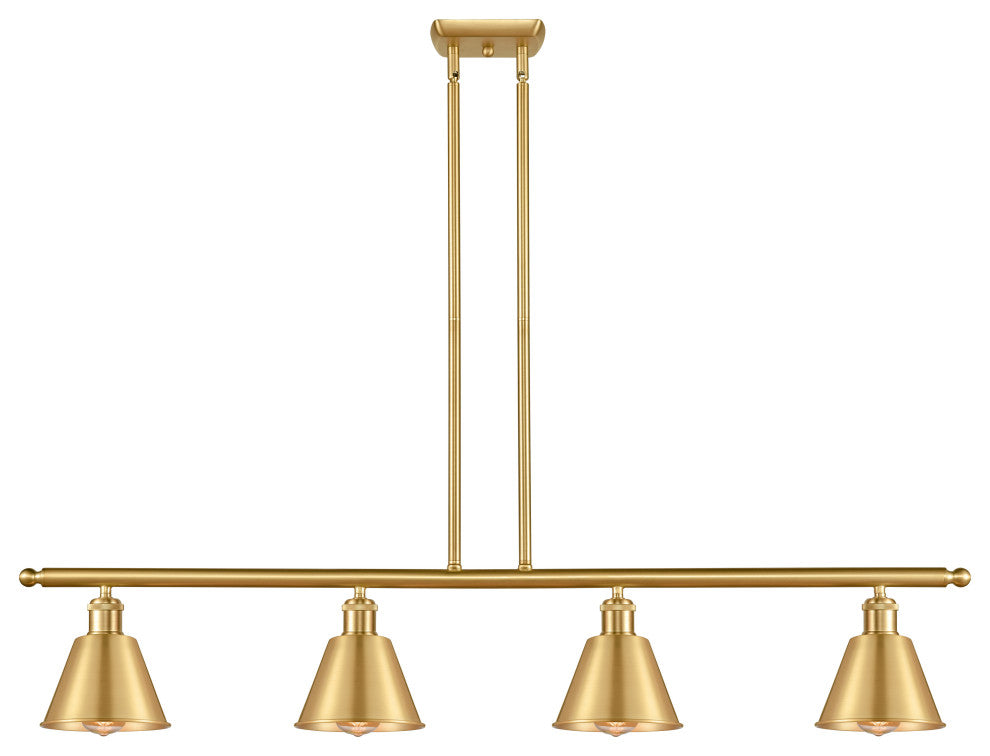 INNOVATIONS LIGHTING 516-4I-SG-M8-LED Smithfield 3 Light Island Light