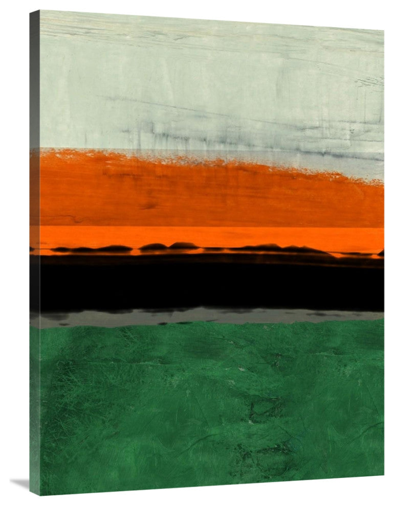 "Abstract Stripe Theme Orange" Fine Art Print