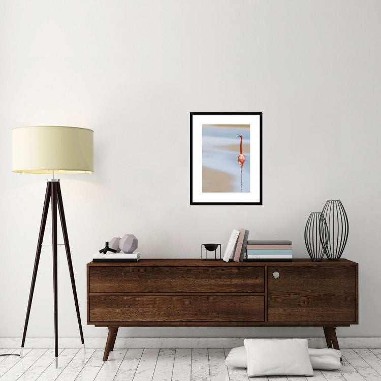 "I" Framed Digital Print by Anna Cseresnjes, 23"x30"