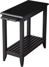 Butler Irvine Black Licorice Chairside Table