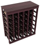 36-Bottle Kitchen Wine Rack,  Redwood, Burgundy + Satin