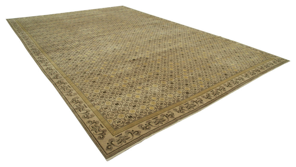 Rug N Carpet - Handwoven Oriental 11' 10" x 18' 1" Large Oushak Area Rug