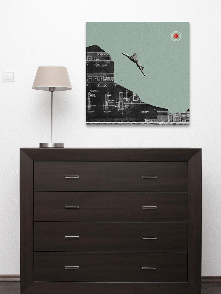 Marmont Hill, "Melancolia Lanzarse" by Bengoa Vazquez on Wrapped Canvas, 40x40