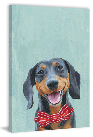 "Happy Face" Painting Print on Wrapped Canvas, 8"x12"