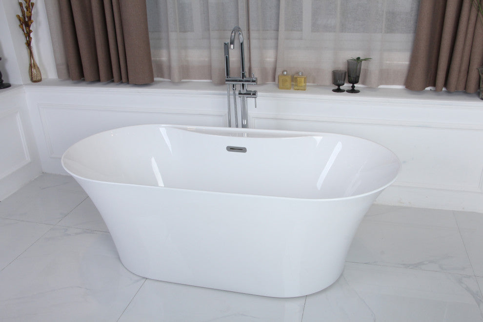 Cecile-NF Freestanding Bathtub 67"