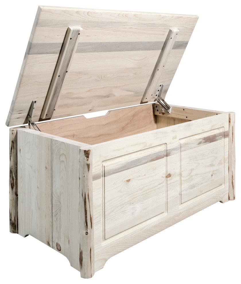 Montana Collection Small Blanket Chest, Ready to Finish
