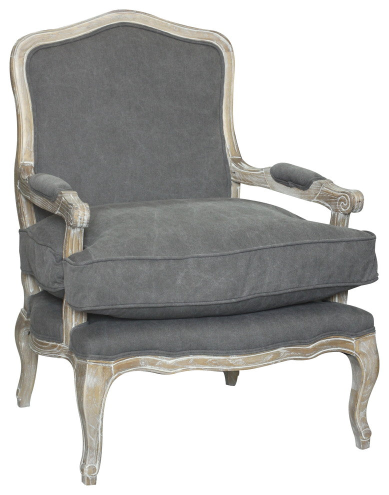 Rodney Chair, Frost Gray Fabric
