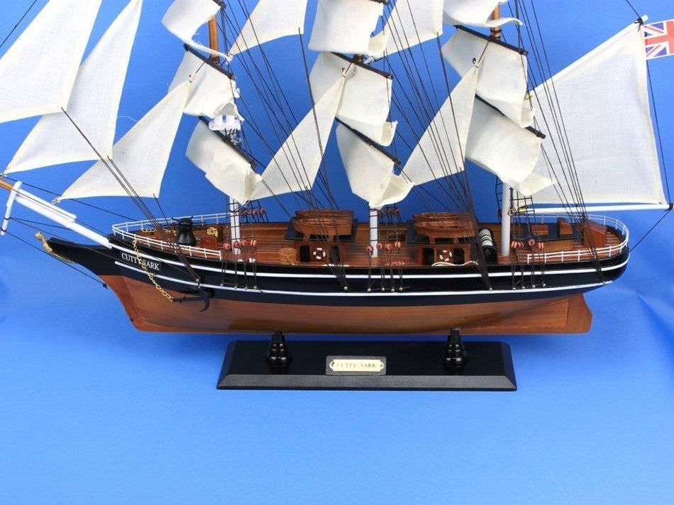 Cutty Sark 30'', Wooden Tall Ship, Tall Ship Model, Nautical Decor, Already