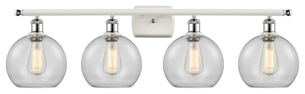 Innovations Lighting 516-4W-WPC-G122-8-LED 4 Light 36" Bath Vanity Light