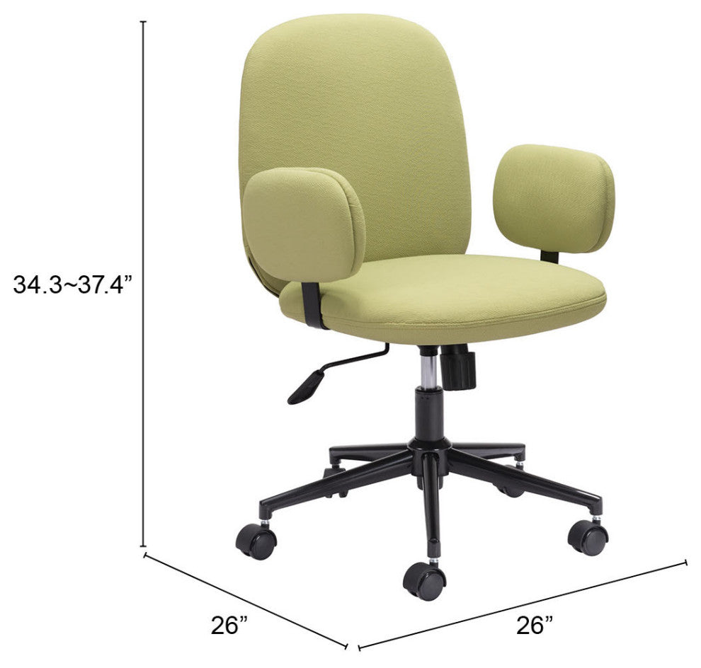 Lionel Office Chair Olive Green