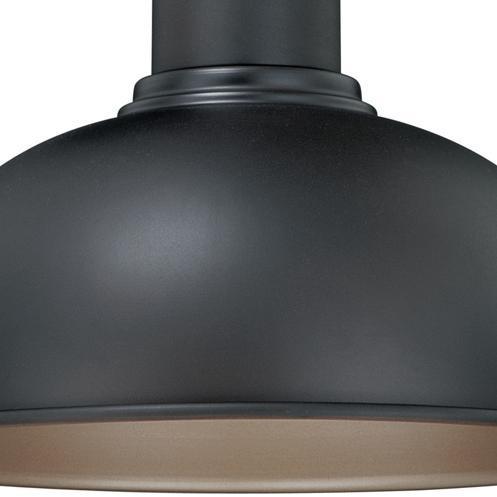 Franklin 10" Outdoor Pendant, Oil Burnished Bronze