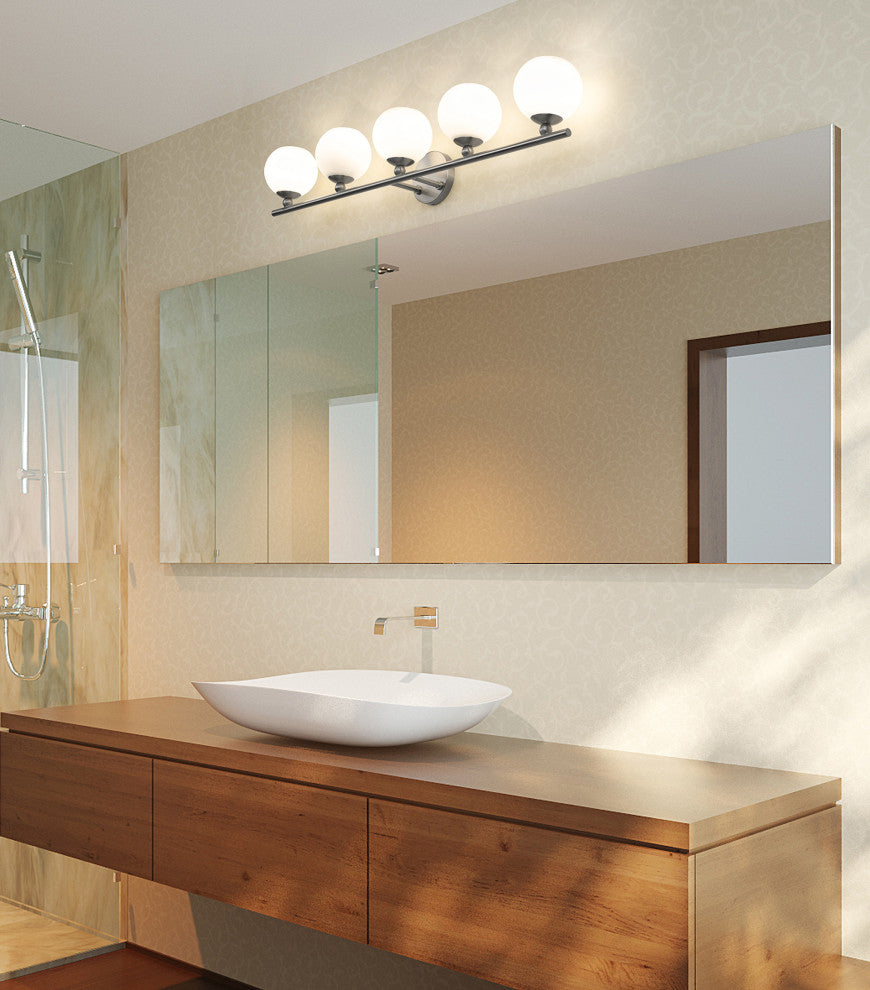 Z-LITE 5-Light Vanity, Brushed Nickel
