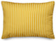 Yellow Stripes Throw Pillow
