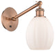 Innovations 317-1W-AC-G81-LED 1-Light Sconce, Antique Copper