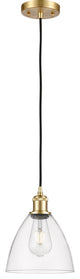 Innovations 516-1P-SG-GBD-752 1-Light Mini Pendant, Satin Gold