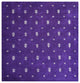 HAND KNOTTED LOOM SILK ECO-FRIENDLY AREA RUG -10'x10',Square,Purple,Contemporary
