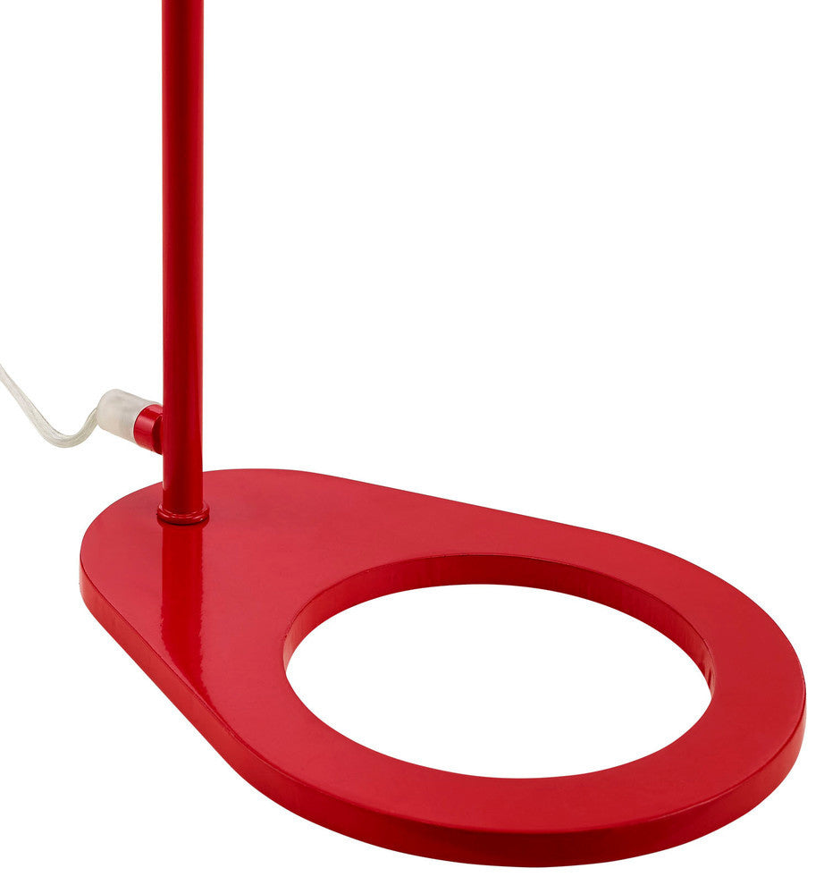 Modern Contemporary Living Room Table Lamp Red