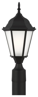 Bakersville 1-Light Outdoor Post Lantern, Black