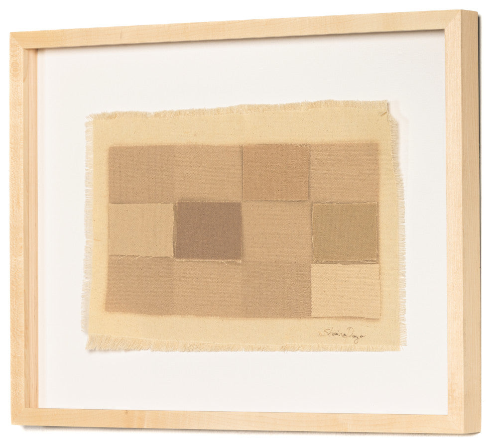 Checkered Earth Tones By Shaina Page