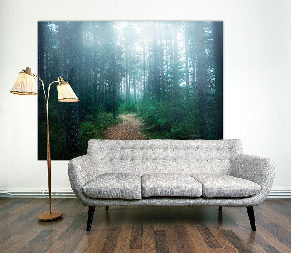 Lindsten - The forest of secrets Fine Art Giant Canvas Print, 72"x54"