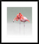 "Just We Two" Framed Digital Print by Anna Cseresnjes, 21x24"