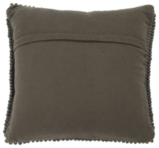 Safavieh Darvey Pillow Charcoal 20" X 20"
