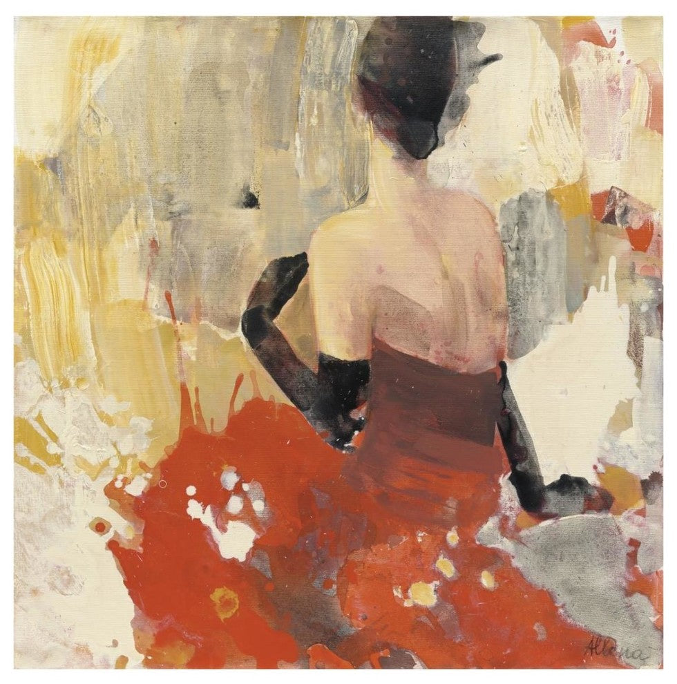 "Beautiful Gaze II" Digital Paper Print by Albena Hristova, 32"x32"
