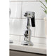 GSY7701ACLBS Single Handle Kitchen Faucet With Brass Sprayer, Polished Chrome