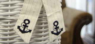 Anne Home, Set Of 5 Rectangular Willow Baskets