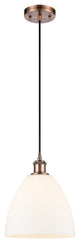 Innovations 516-1P-AC-GBD-91-LED 1 Light Mini Pendant, Antique Copper