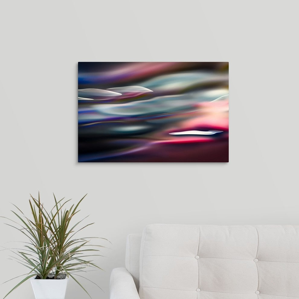 "The Pond" Wrapped Canvas Art Print, 24"x16"x1.5"