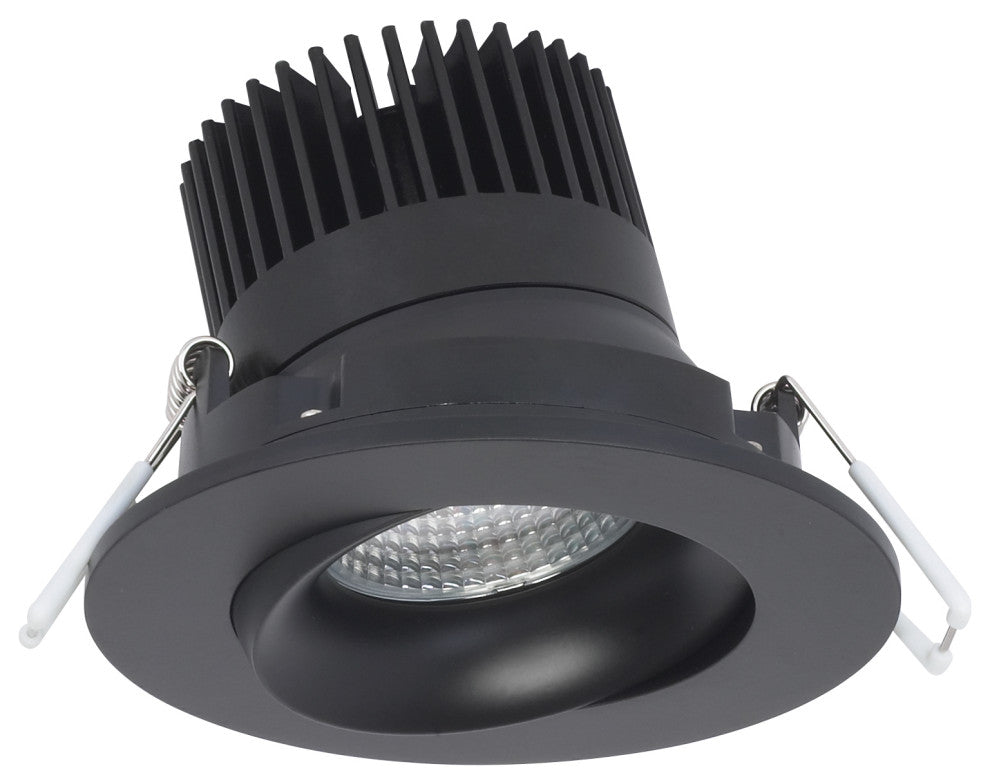 12 Watt LED Downlight - Gimbaled - 3.5 in. - 120 Volt - Round - Remote Driver