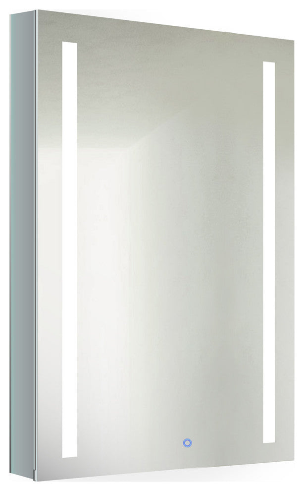 15" x 30" LED Medicine Cabinet With DeFog, Dimmer, 20"x30", Left