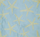 Blue Starfish Fabric Sea Star Upholstery Pastel, Standard Cut