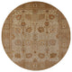 Ahgly Company Indoor Round Mid-Century Modern Area Rugs, 4' Round