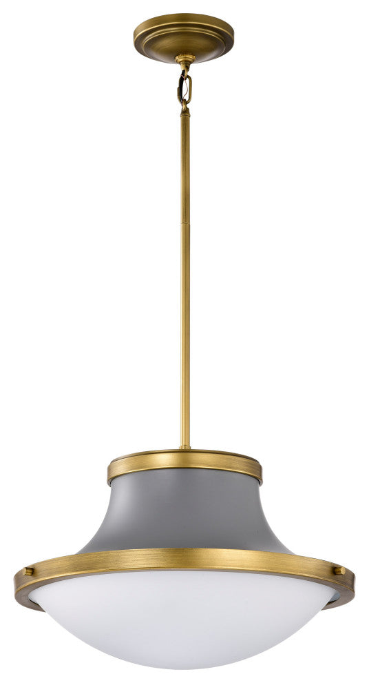 Lafayette 1 Light Pendant, 18"