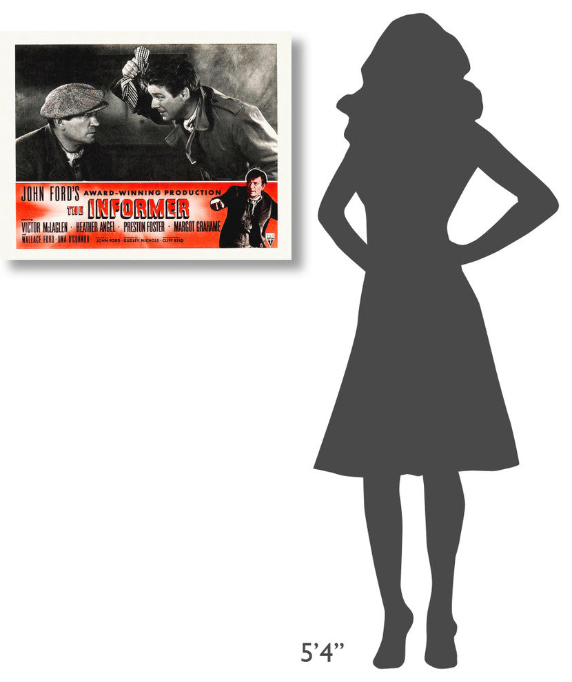 "The Informer" Stretched Canvas Giclee by Hollywood Photo Archive, 30x23"