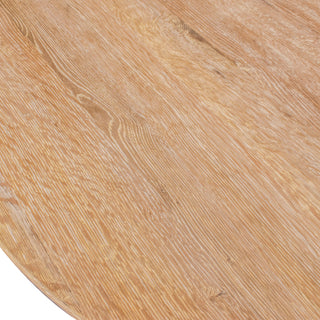 Linette Dining Table, Solid White Oak Wood