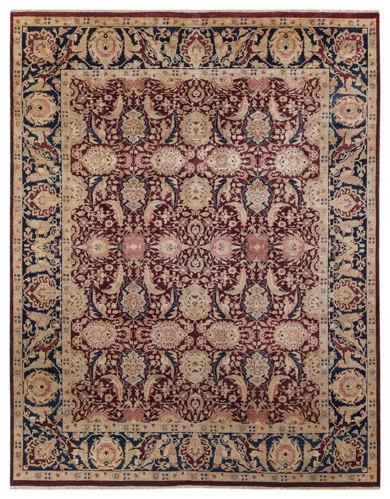Isabella, One-of-a-Kind Hand-Knotted Area Rug Red, 8'1"x10'4"