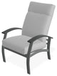 Belle Isle Cushion Outdoor Armchair, Dazzle/Graphite