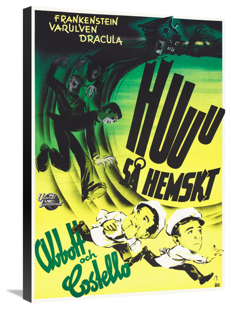 Abbott and Costello, Swedish, Meet Frankenstein, 21x30