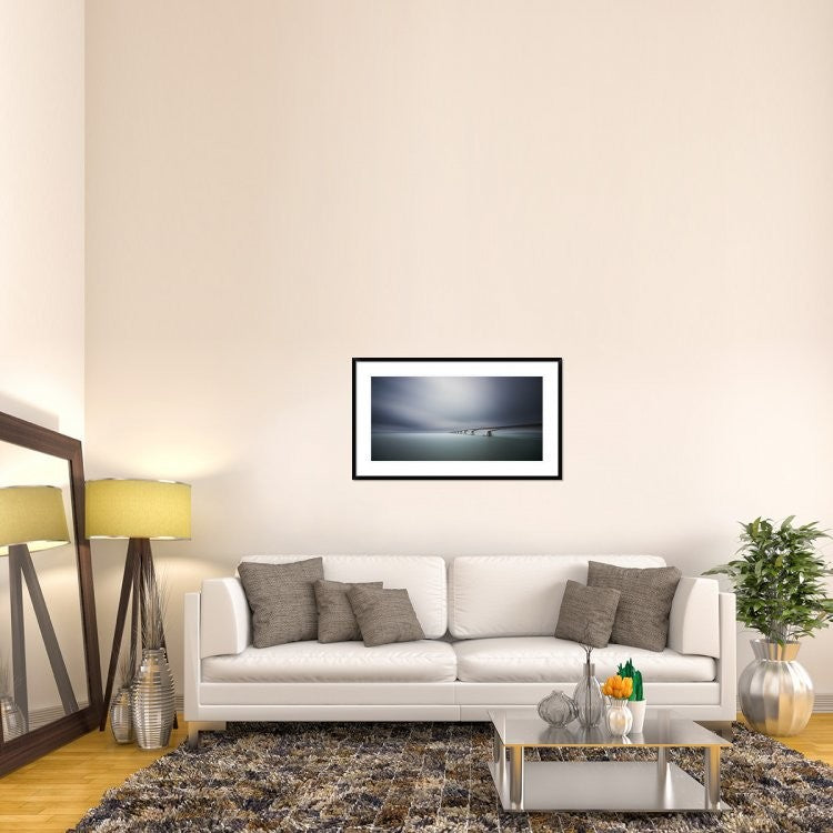 "The Infinite Bridge" Framed Digital Print by Arthur Van Orden, 44x26"
