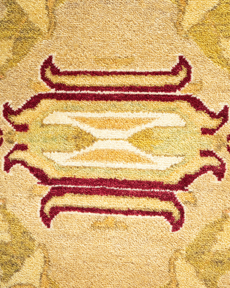 Liliana, One-of-a-Kind Hand-Knotted Area Rug Yellow, 9'2"x12'1"