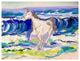 Betsy Drake Horse and Surf 30 X 50 Inch Comfort Floor Mat