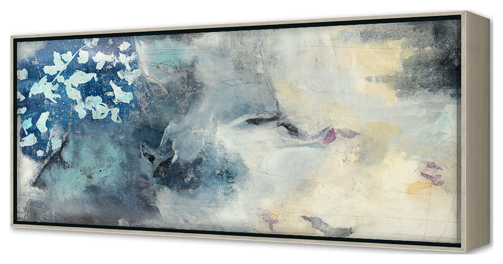 Song Writer 1 Fine Art Print, Silver, 22"x44"