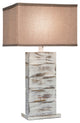 29" Hydrocal Table Lamp