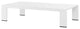 Sectional Sofa Table Set, White Gray, Aluminum, Modern, Outdoor Patio